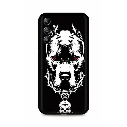 Zadný kryt DARK pre Samsung A14 5G Fighting Dog