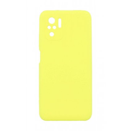 Zadný kryt Essential na Xiaomi Redmi Note 10 žltý