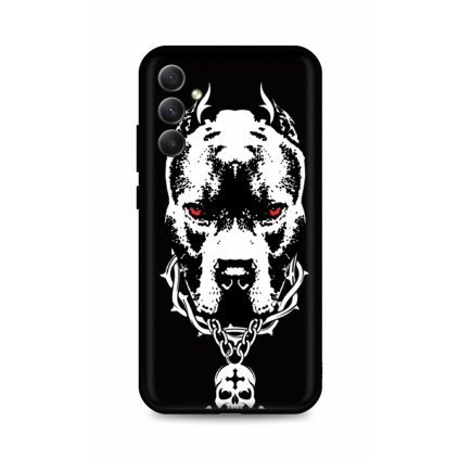 Zadný kryt DARK pre Samsung A54 5G Fighting Dog