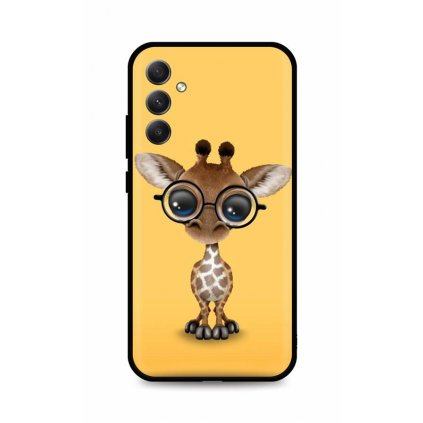 Zadný kryt DARK pre Samsung A54 5G Cute Giraffe