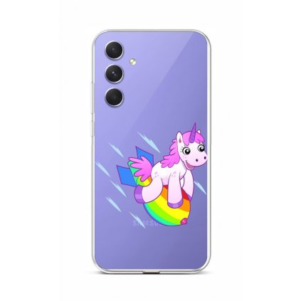 Zadný kryt na Samsung A54 5G Flying Unicorn