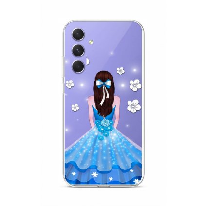 Zadný kryt na Samsung A54 5G Blue Princess