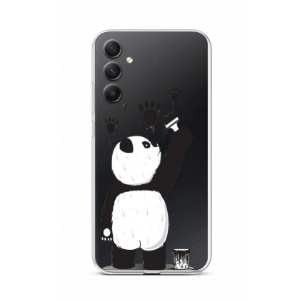 Zadný kryt na Samsung A34 Rebel Panda