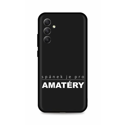 Zadný kryt DARK na Samsung A34 Bez spánku