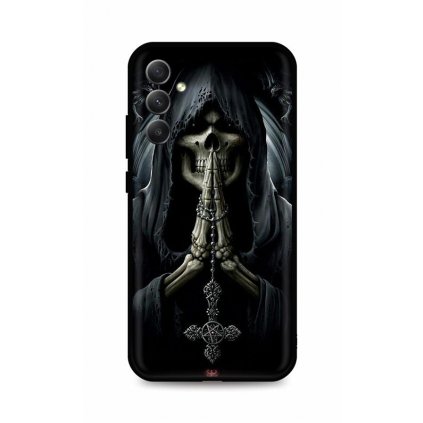 Zadný kryt DARK pre Samsung A34 Grim Reaper