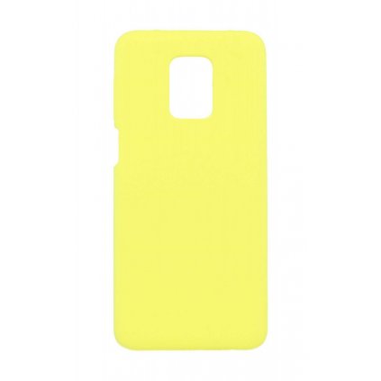 Zadný kryt Essential na Xiaomi Redmi Note 9 Pro žltý