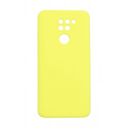 Zadný kryt Essential na Xiaomi Redmi Note 9 žltý