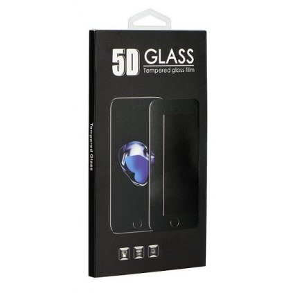 Tvrdené sklo BlackGlass na iPhone X 5D priehľadné