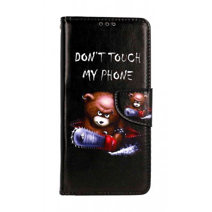 Flipové puzdro na Xiaomi Poco X5 Pro 5G Don't Touch méďa