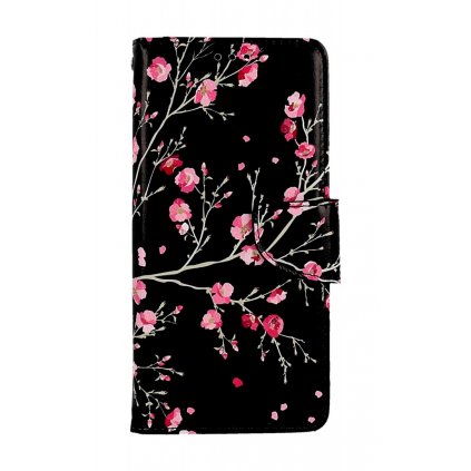 Flipové puzdro na Xiaomi Redmi Note 12 Pro 5G Nočné kvety