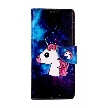 Flipové puzdro na Xiaomi Redmi 12C Space Unicorn