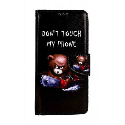 Flipové puzdro na Honor Magic5 Lite 5G Don't Touch méďa