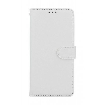 Flipové puzdro na Xiaomi Redmi Note 12 Pro+ 5G biele s prackou