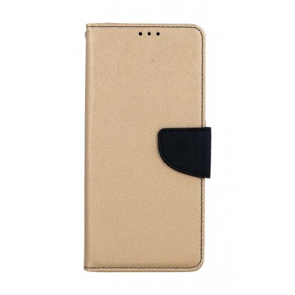 Flipové puzdro na Xiaomi Redmi 12C zlaté