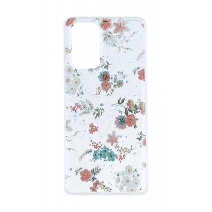 Zadný kryt Glitter na Xiaomi Redmi Note 10 Pro Jemné kvety