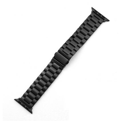 Oceľový remienok Hard pre Apple Watch 42-44-45-49 mm čierny