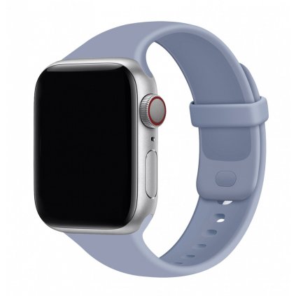 Silikónový remienok Gummy pre Apple Watch 42-44-45-49 mm modrý