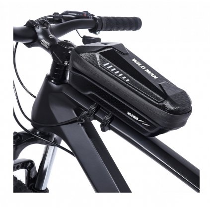 Vodotesné puzdro WildMan XS5 na rám bicykla čierne 1L