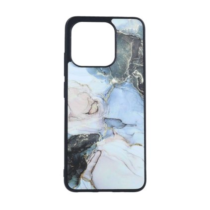 Zadný pevný kryt Marble na Xiaomi Redmi 10C Smoky Color