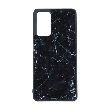 Zadný pevný kryt Marble na Xiaomi Redmi Note 11S Smoky Black