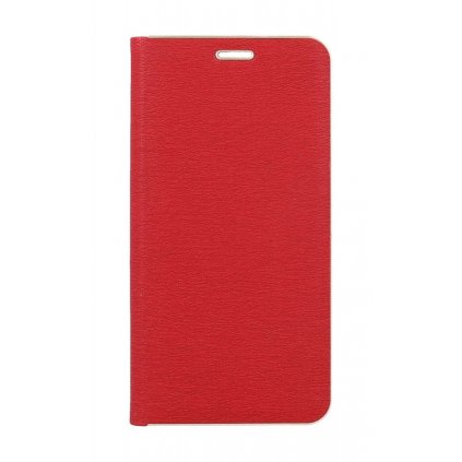 Flipové puzdro Luna Book pre iPhone 15 Pro červené