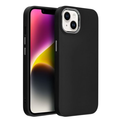 Zadný kryt Frame na iPhone 15 čierny