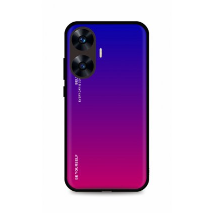 Zadný pevný kryt LUXURY pre Realme C55 rainbow purple