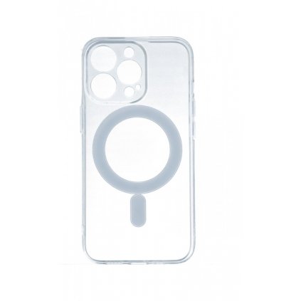 Zadný pevný kryt na iPhone 15 Pro Max s MagSafe priehľadný