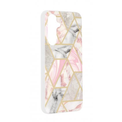 Zadný pevný kryt na Samsung A54 5G Marble Pink Hex