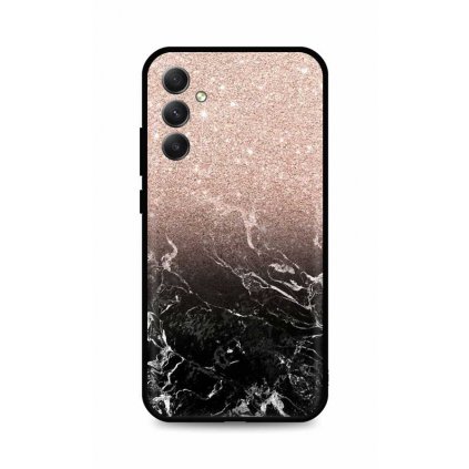 Zadný pevný kryt LUXURY na Samsung A34 Sparkling Marble