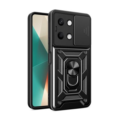 Ultra odolný zadný kryt Armor Lens na Xiaomi Redmi Note 13 čierny