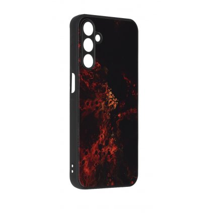 Zadný pevný kryt Glaze na Samsung A15 Red Nebula