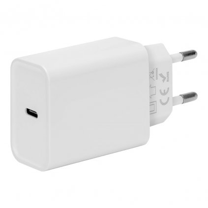 Obal:Me Cestovný adaptér USB-C 20W biely