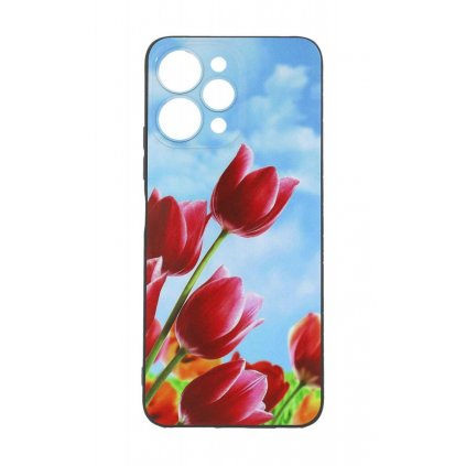 Zadný kryt DARK na Xiaomi Redmi 12 Tulips