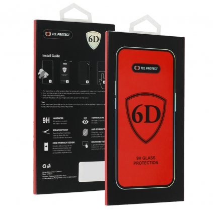 Tvrdené sklo Full Glue 6D pre SAMSUNG GALAXY S22 - S23 BLACK