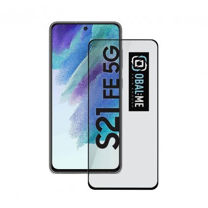 Obal:Me 5D tvrdené sklo pre Samsung Galaxy S21 FE 5G Black