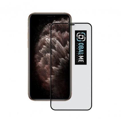 Obal:Me 5D tvrdené sklo pre Apple iPhone 11 Pro/ XS/X Black