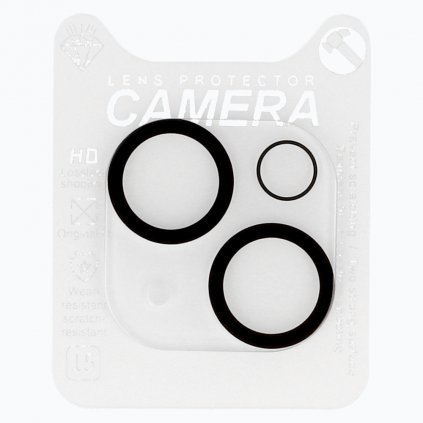 Tvrdené sklo HARD SILK PRINT na fotoaparát pre iPhone 15 - 15 Plus