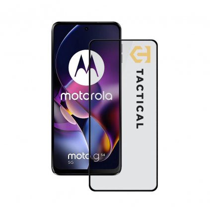 Tvrdené sklo Tactical pre Motorola G54 5G 5D black