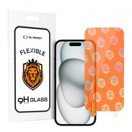 Flexibilné sklo Tel Protect Hybrid pre IPHONE 15 - 15 PRO
