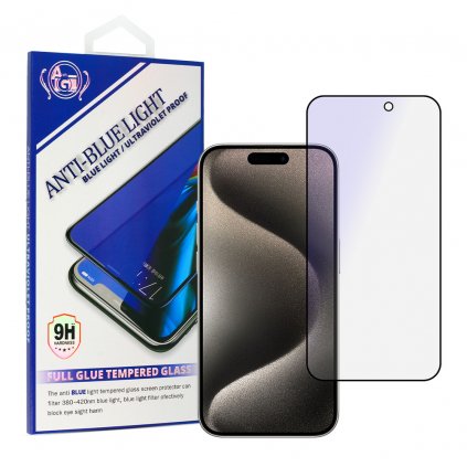 Celoplošne lepené tvrdené sklo Anti-Blue pre Samsung Galaxy A30/A50/A30S/A40S/A50S/M30/M30S