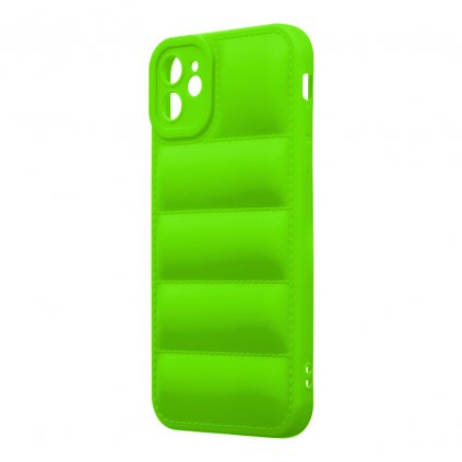Kryt OBAL:ME Puffy pre Apple iPhone 11 Green