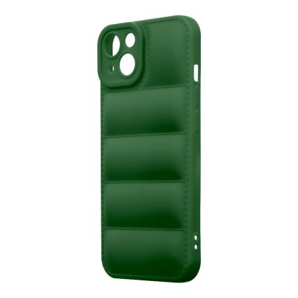 Kryt OBAL:ME Puffy pre Apple iPhone 13 Dark Green