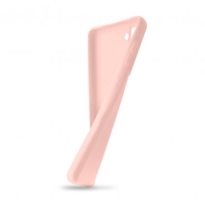 Zadný pogumovaný kryt FIXED Story pre Samsung Galaxy S23 FE, ružový