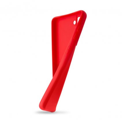 Zadný pogumovaný kryt FIXED Story pre Samsung Galaxy A55 5G, červený
