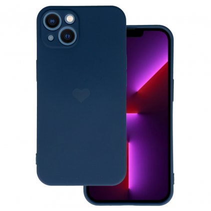 Zadný kryt Vennus Heart pre Iphone 13 design 1 navy