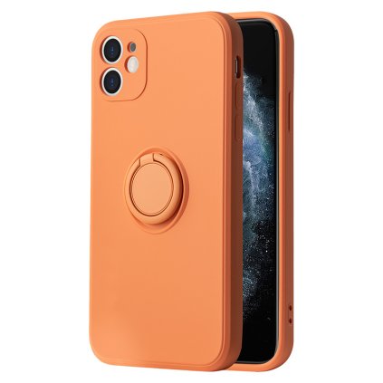 Kryt Vennus Ring pre Samsung Galaxy A73 5G oranžový