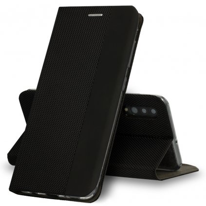 Flipové puzdro Sensitive Book pre Samsung Galaxy S22 Plus čierne