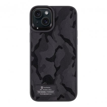 Zadný kryt Tactical Camo Troop pre Apple iPhone 15 Plus Black