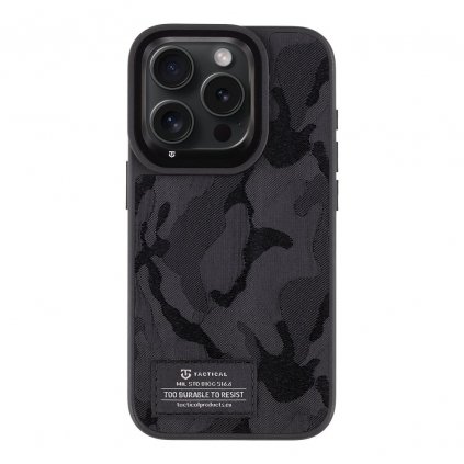 Zadný kryt Tactical Camo Troop pre Apple iPhone 15 Pro Black